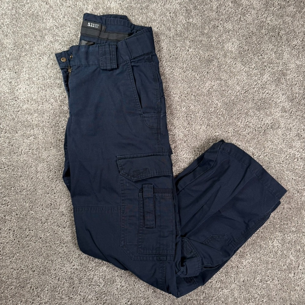 5.11 Tactical Pants Women's 4 Navy Blue Tactical Series Cargo Pants